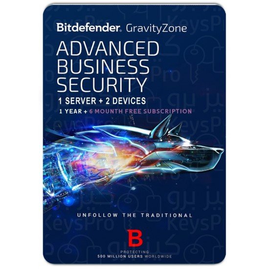 بيتديفندر GravityZone Business Security - 3 نقاط اتصال - 18 شهرًا